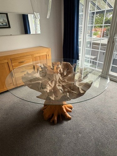 Tree root dining table - tree,