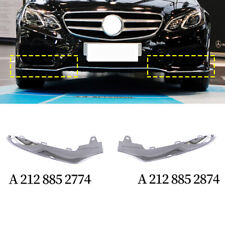 Front Bumper Chrome Trim Molding Pair For 2014 Mercedes-Benz W212 E-Class E350