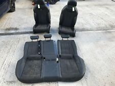 GENUINE 15-19 AUDI A4 B9 S LINE HALF LEATHER INTERIOR SEATS MEMORY ELECTRIC