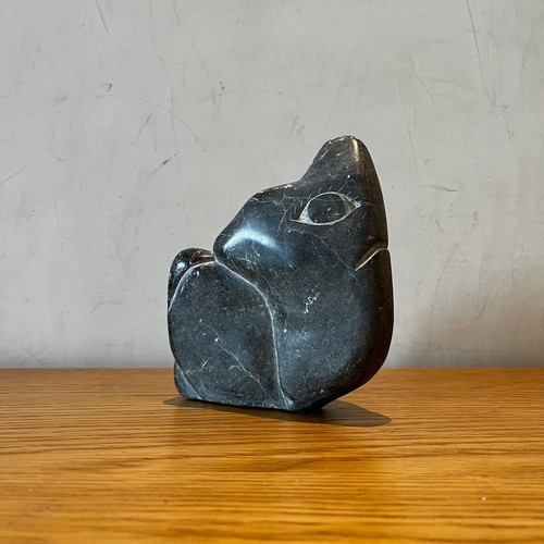 Inuit art stone sculpture - inuit,