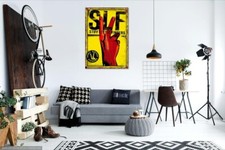 A2 Metal Poster SLF Stiff Little Fingers Large Wall Poster