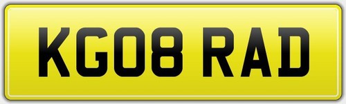 Brad dvla reg number - brad, plate