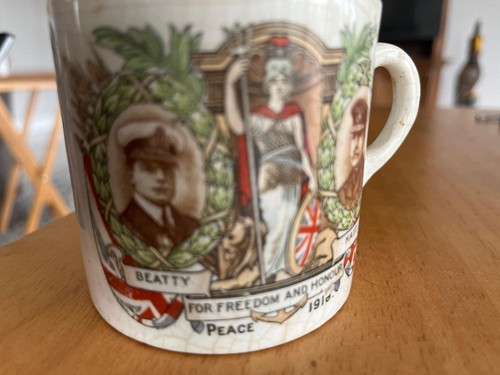 Peace 1919 mug beatty haig - 1919, beatty,