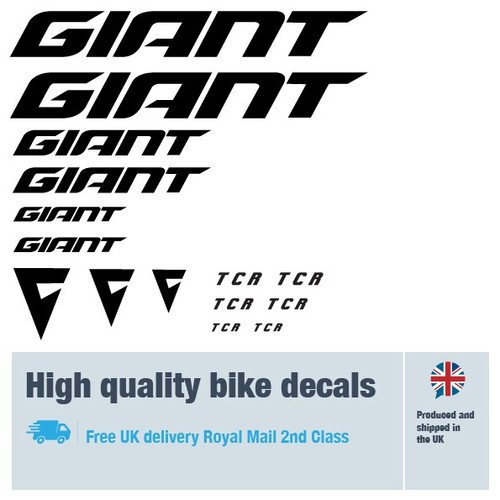 Giant new tcr bike decals - tcr,