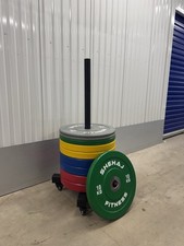 150KG Coloured Olympic Bumper