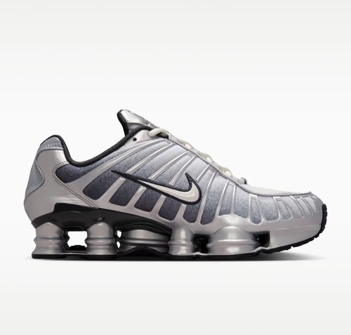Nike shox metallic silver - shox,