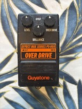 Guyatone PS-005 Over Drive Made in Japan Guitar Effect Pedal Made in Japan