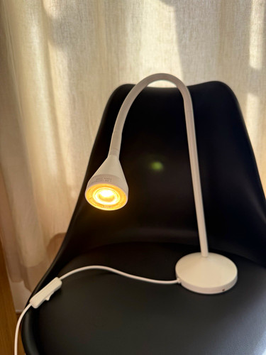 Led adjustable gooseneck desk - adjustable,