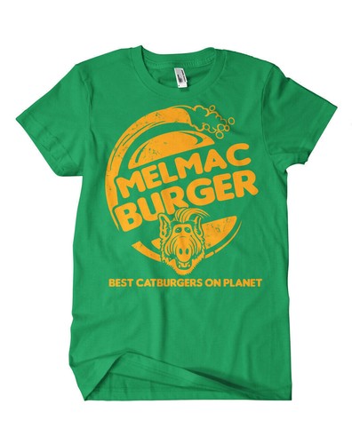 Melmac burger shirt kelly - melmac, t-shirt