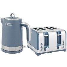 HOMCOM Kettle and Toaster Set