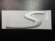 Porsche 90mm S Badge Old Large