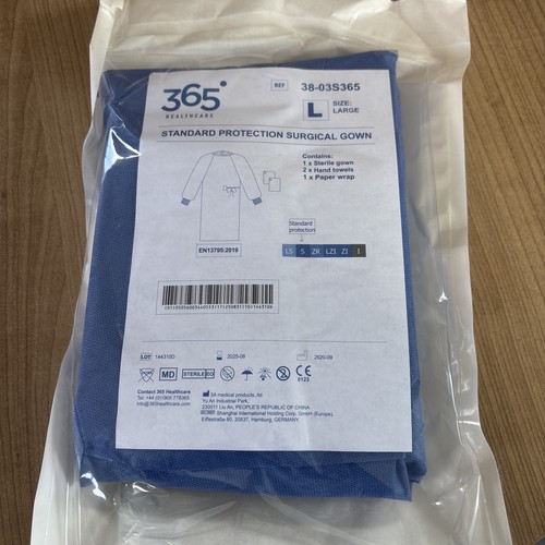 New standard surgical gowns - standard,
