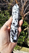 Large rainbow moonstone tower - large,
