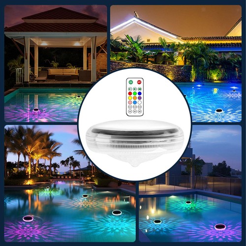 Solar pool deck - light, float