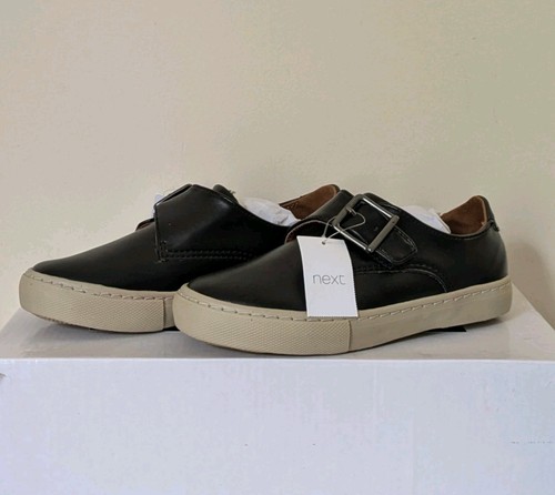 Next boy buckle shoes - buckle, black