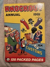 Knockout Annual 1981 Unclipped Excellent Condition Fleetway