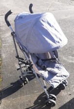Cuggl grey pushchair foldable - grey,