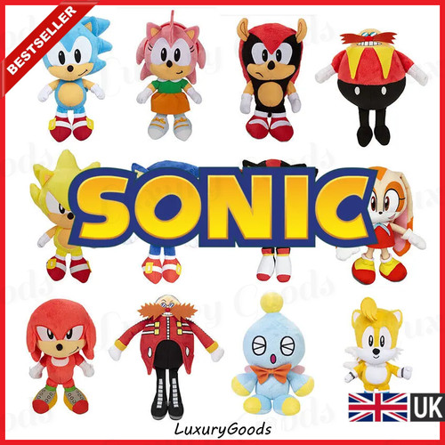 Sonic the hedgehog plushie - 🔵sonic,