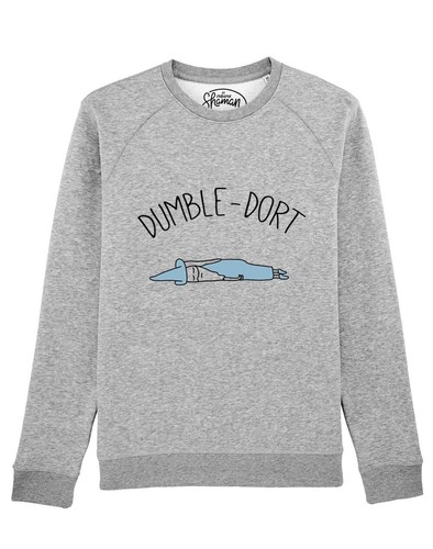 Men gray sweatshirt dumble - gray,