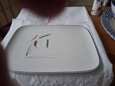 denby green wheat platter