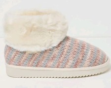 BNWT FAT FACE Ladies Pink Faux