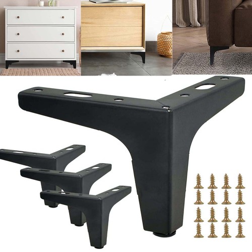 10cm metal furniture legs - 4"/10cm,