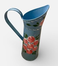 Vintage hand-painted enamel