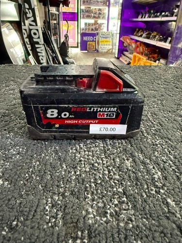Milwaukee m18hb8 0ah battery - 8.0ah,