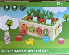 Stacking Orchard Toy Car Educational Multifunctional Orchard Toy Car For Home