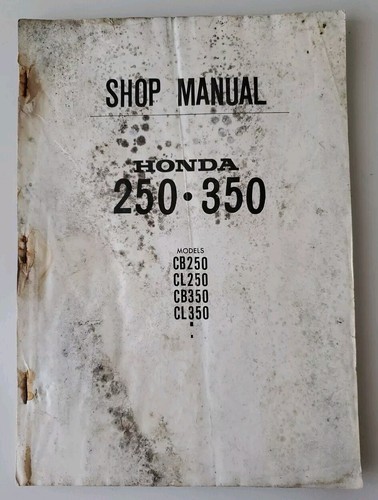 Oem shop manual - oem, cb250