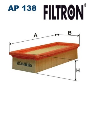 Air filter 138 - air, filtron