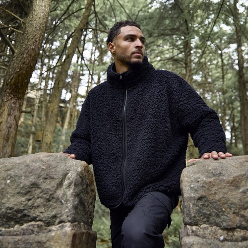 Ohs teddy fleece jacket - ohs, coat