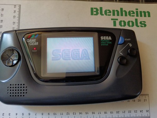 Sega game gear handheld - game,