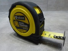 Advent Dual Print Tape Measure 8m/27ft width 25mm Metric/Imperial. -UK/0126/0066
