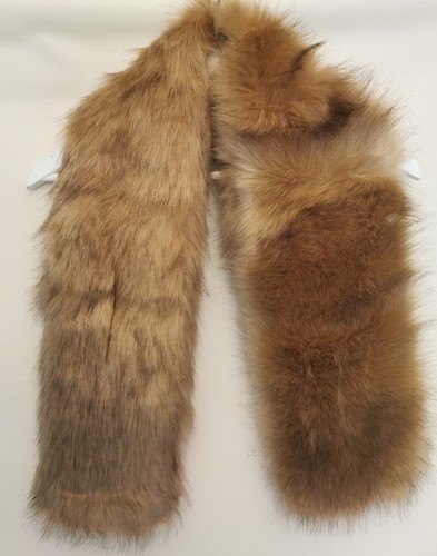 Vintage luxury faux fur - faux, scarf