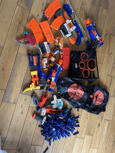 Nerf bundle including - nerf, guns