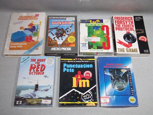 Commodore c64 games - 64,
