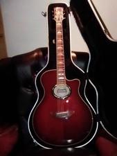 YAMAHA APX900 ELECTRO ACOUSTIC GUITAR REDGOLD NEW SET UP STRINGS FREE HARD CASE 