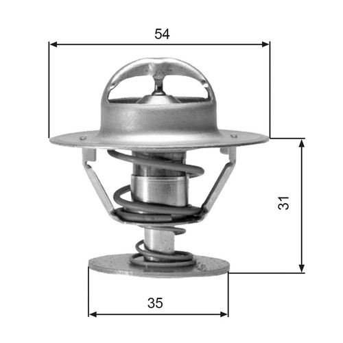 Th00682g1 gates thermostat - th00682g1,