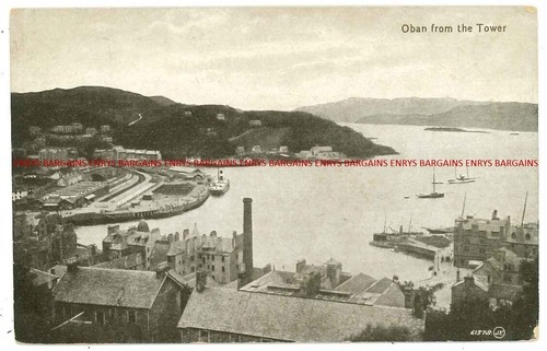 Oban from the - from, scotland