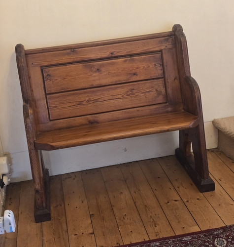 Antique victorian pitch pine - antique,