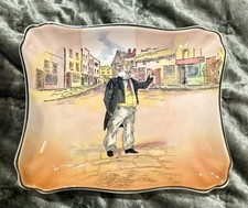Royal Doulton Dickens Ware Plate – Captain Cuttle – Burslem – Series D5171