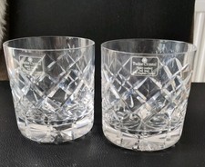 Tudor Crystal Pair of Whiskey