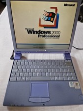 Vtg Sony Vaio PCG-Z600TEK Model PCG-5316 P III 12.1" Win2000 Laptop Bios Tested