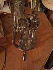 A Prancing Figure of a Bronze Horse Antique And Trainer