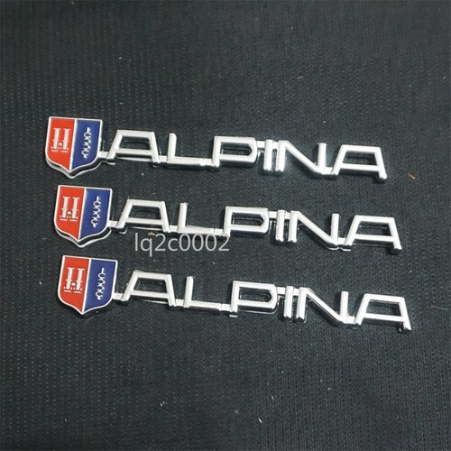 Silver chrome alpina metal - chrome,