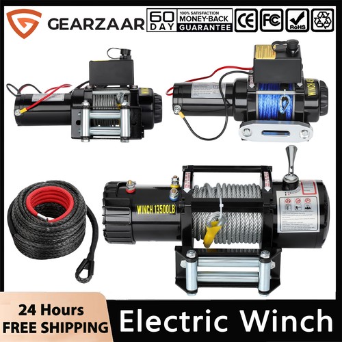 12v electric winch - electric, 3000lb
