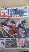Motorcycle International November 1992 Bimota DB2 / Yamaha RD350R /manx norton