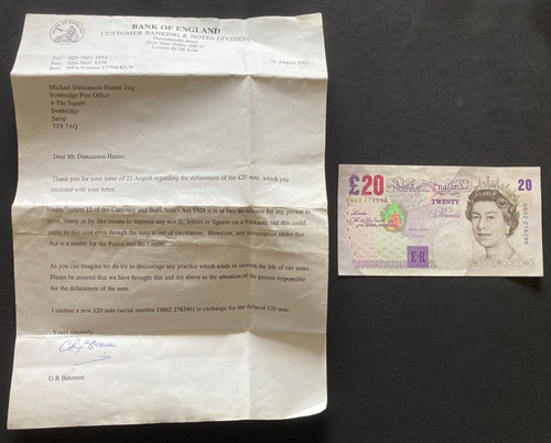 Twenty pound 20 note - ii,