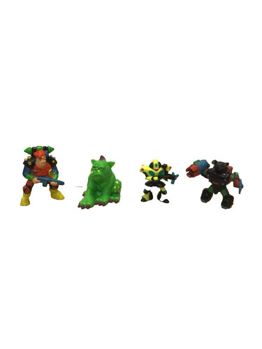 Trash bag bunch figures - 4x,